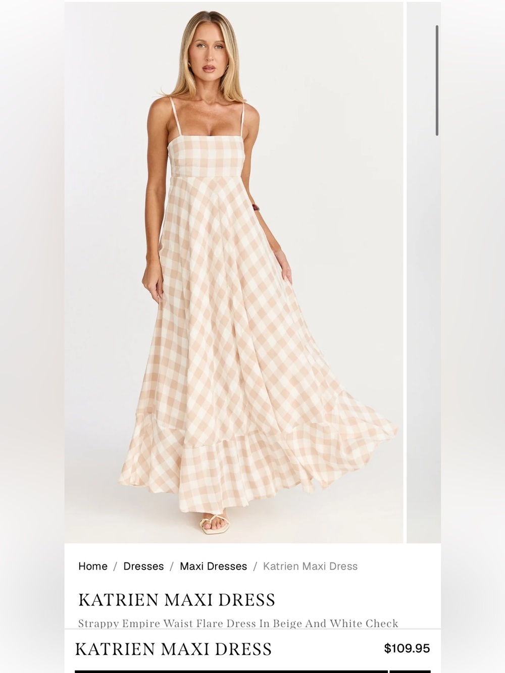 Katrien Maxi Dress Showpo